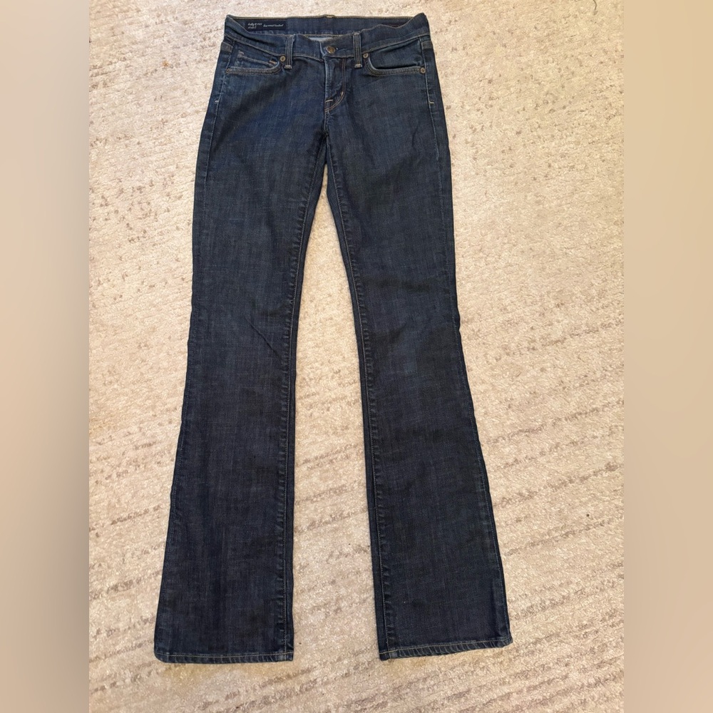 CITIZENS OF HUMANITY LOW RISE BOOTCUT Kelly Style Women’s SZ 25 Y2K Retro Boho - Picture 3 of 9